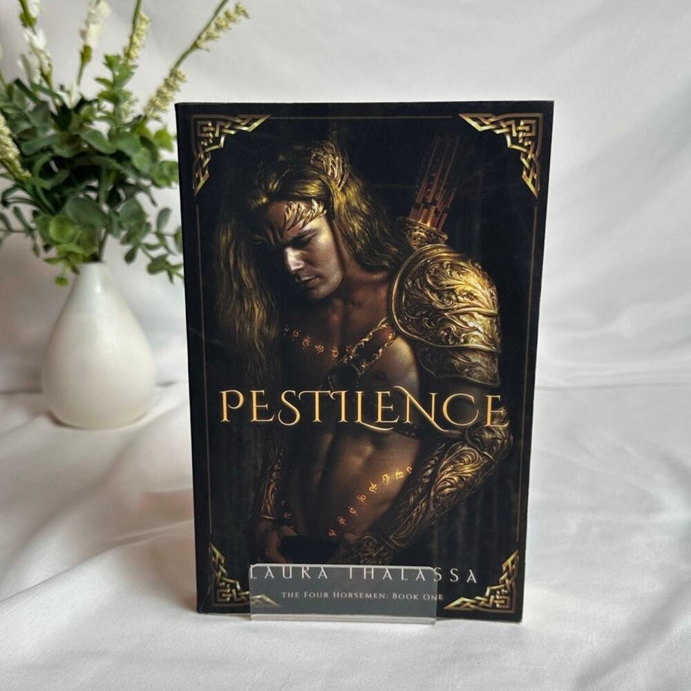 Pestilence Laura Thalassa OOP Original Indie Model Cover Paperback Four Horsemen